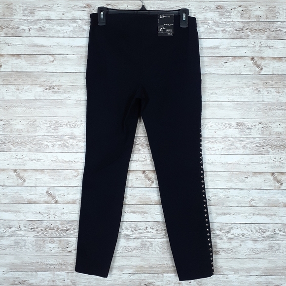 INC Skinny Leg Pants 6P Studded Leg Mid Rise 897 - Picture 4 of 7